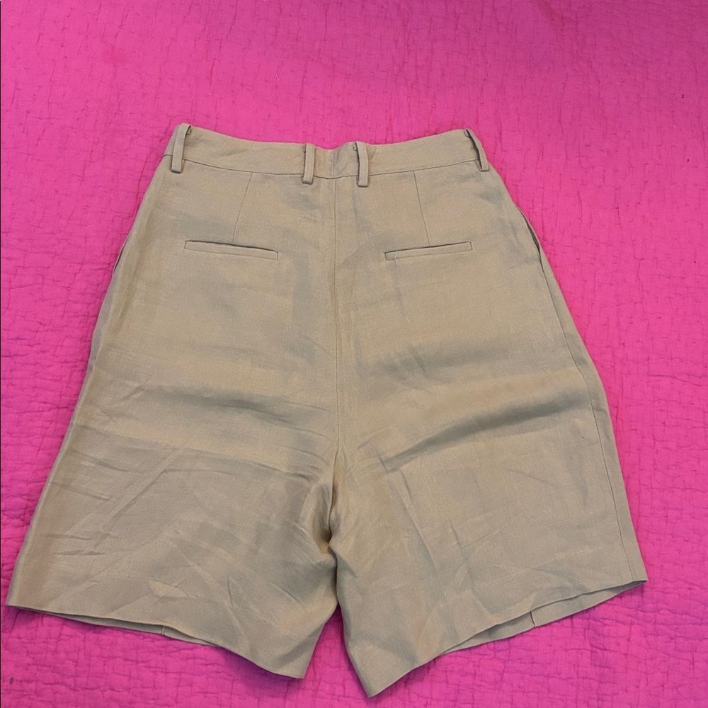 The Frankie Shop Beige Women's  Bermuda Shorts, S View 5